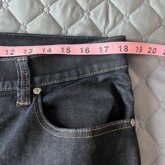 Fidelity Denim Jeans Men’s Size 36 Dark Wash Straight Leg / NWT and Flaw - Picture 7 of 10